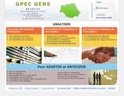 Ecran du site gpecgers